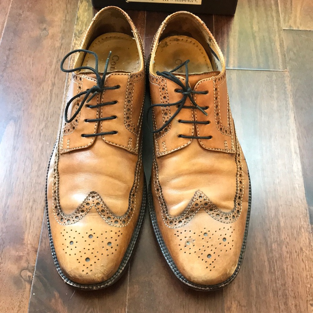 Cole Haan Air Giraldo Wingtip British Tan